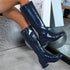 ELEGANTE DAMEN-WINTERSTIEFEL – BEQUEM, ATMUNGSAKTIV, KUNSTLEDER, BLOCKABSATZ & SEITLICHER REISSVERSCHLUSS